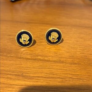 Gold US Congress Cufflinks